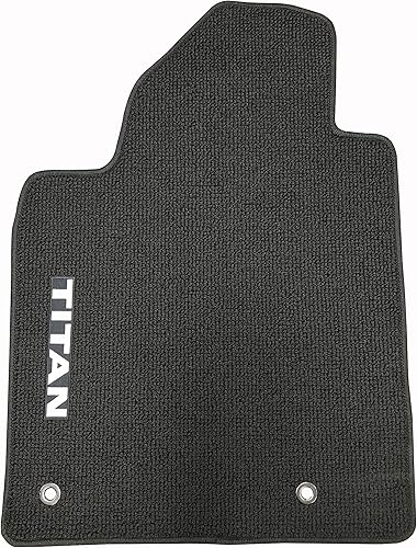 Nissan 185T8-BLCKL Titan King Cab Alfombrillas