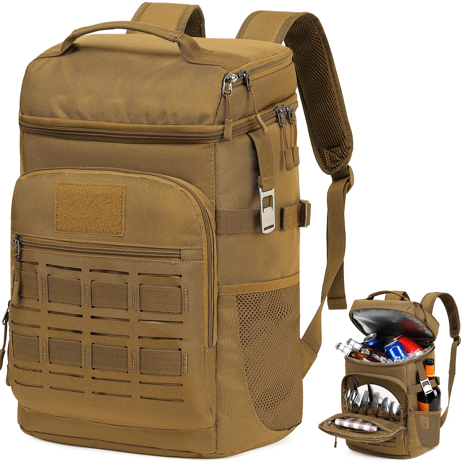 TONRUYN Cooler Backpack 25L Insulated Picnic Backpack for Men & Women — image 1