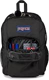 JANSPORT Big Day Pack Large Backpack, 15 Inch Laptop Compartment, 43.5 x 19 x 32.5 cm, Black, Black - 7