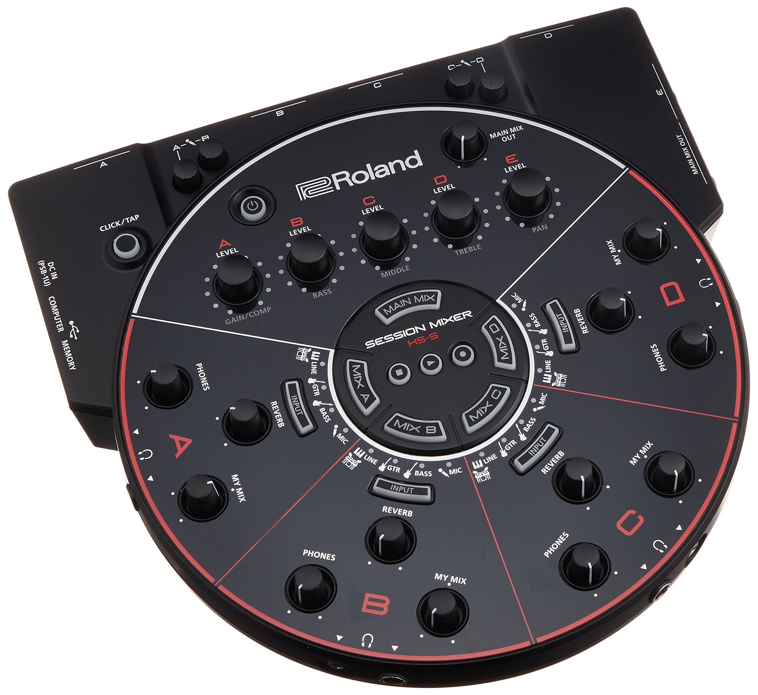 Amazon | Roland ローランド Session Mixer HS-5 | DJミキサー | 楽器