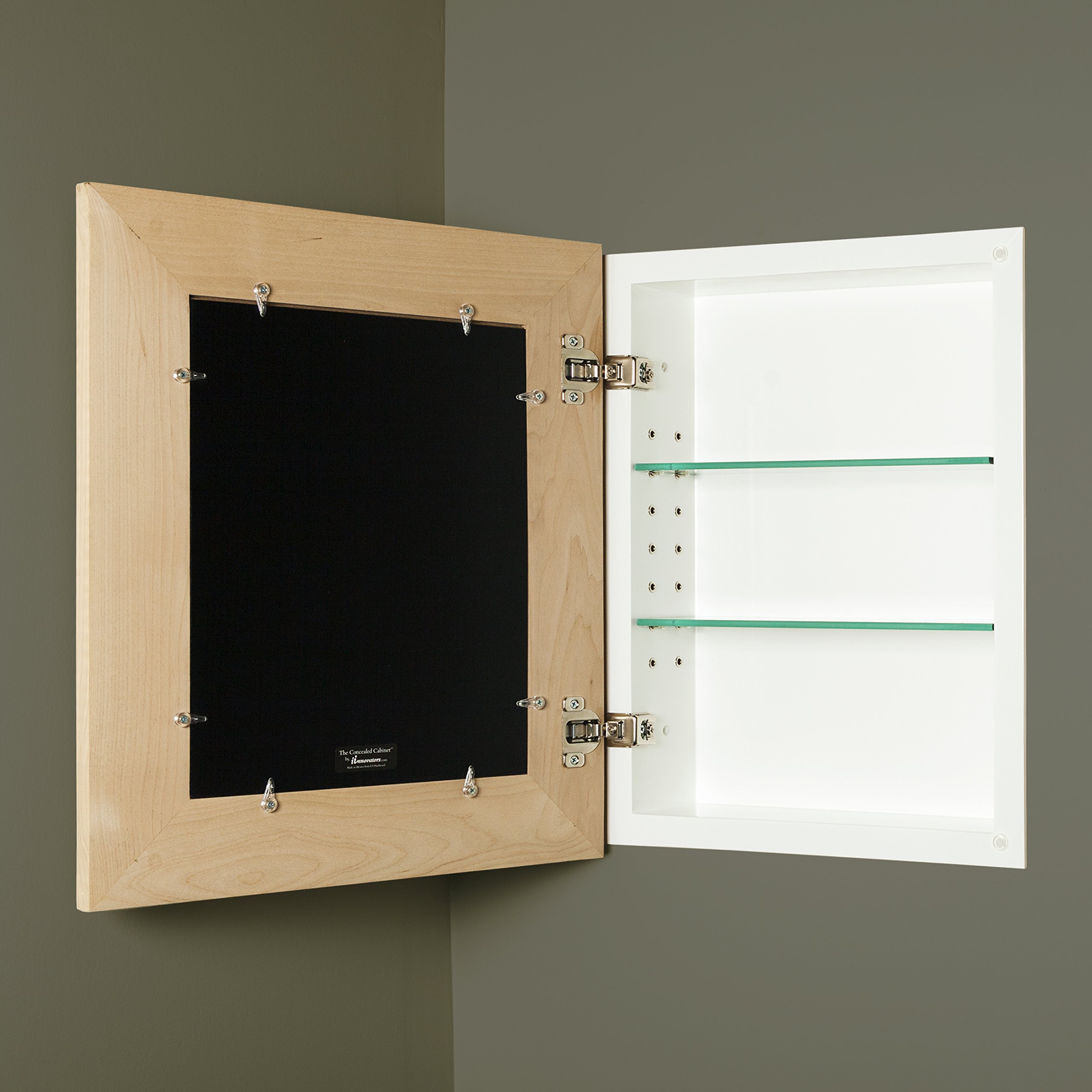 14x18 Concealed Medicine (Large), a Recessed Mirrorless