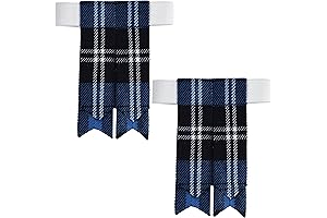 Scottish Tartan Kilt Flashes for Men