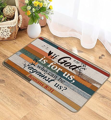 Miniatura 9 de Tapete para puerta de entrada de casa de abuelos con reglas de casa de campo, para interiores y exteriores, tapete de puerta de entrada de casa