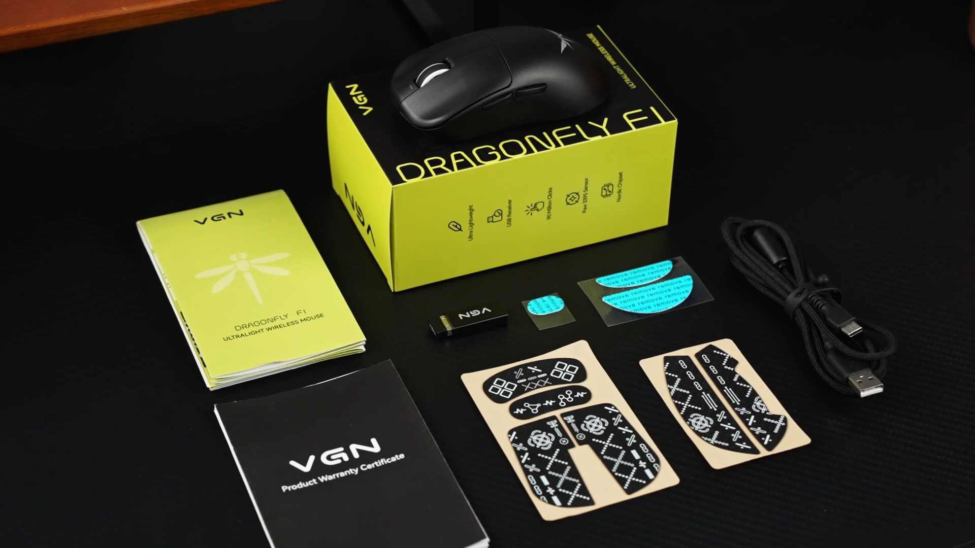 Amazon.com: VGN Dragonfly F1 MOBA Wireless Gaming Mouse, 55g