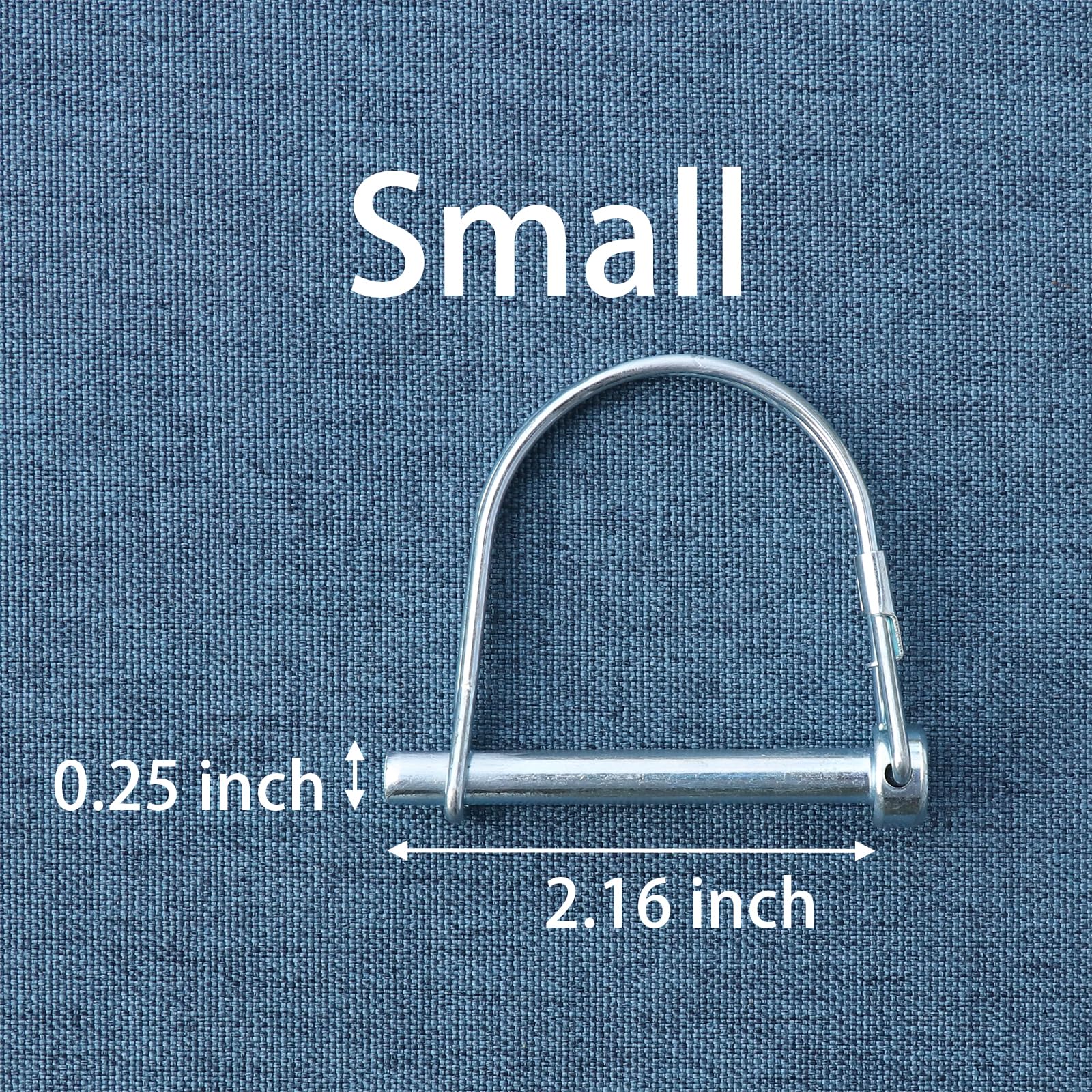 Trailer Hitch Pins - Zinc Plated Steel -6