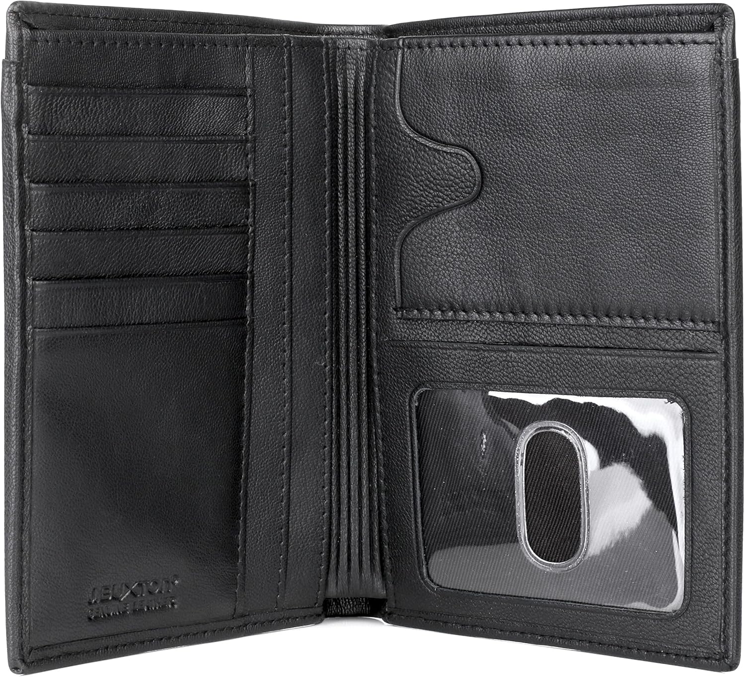 J. Buxton RFID Passport Wallet Black