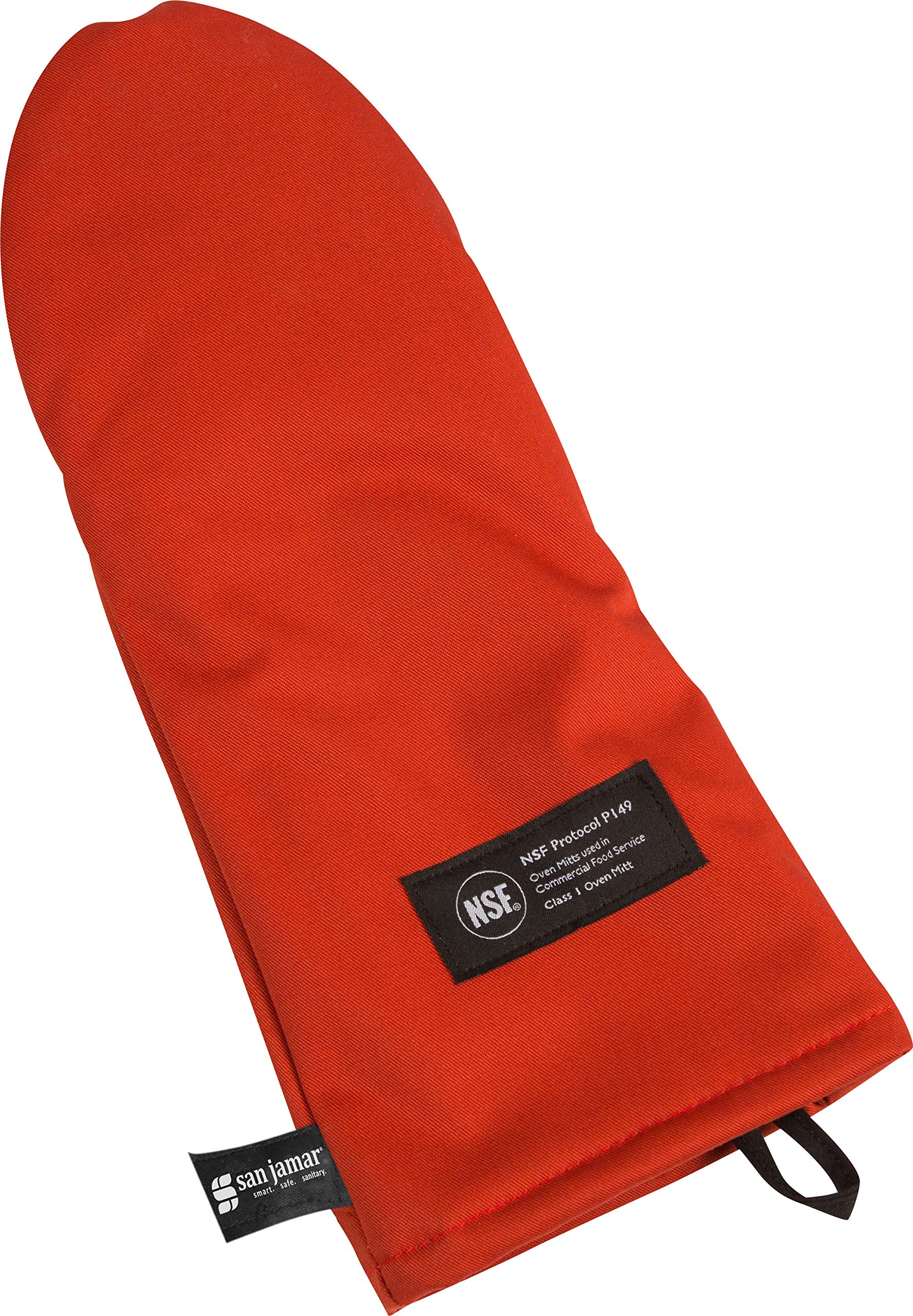 San Jamar 13" / Puppet / Red Oven Mitts