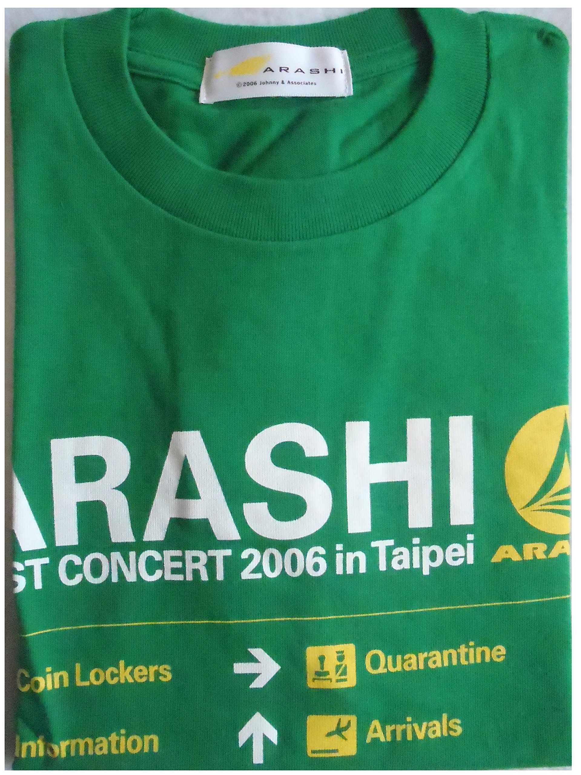 Amazon.co.jp: 嵐 ARASHI First Concert 2006 in Seoul ソウル Tシャツ