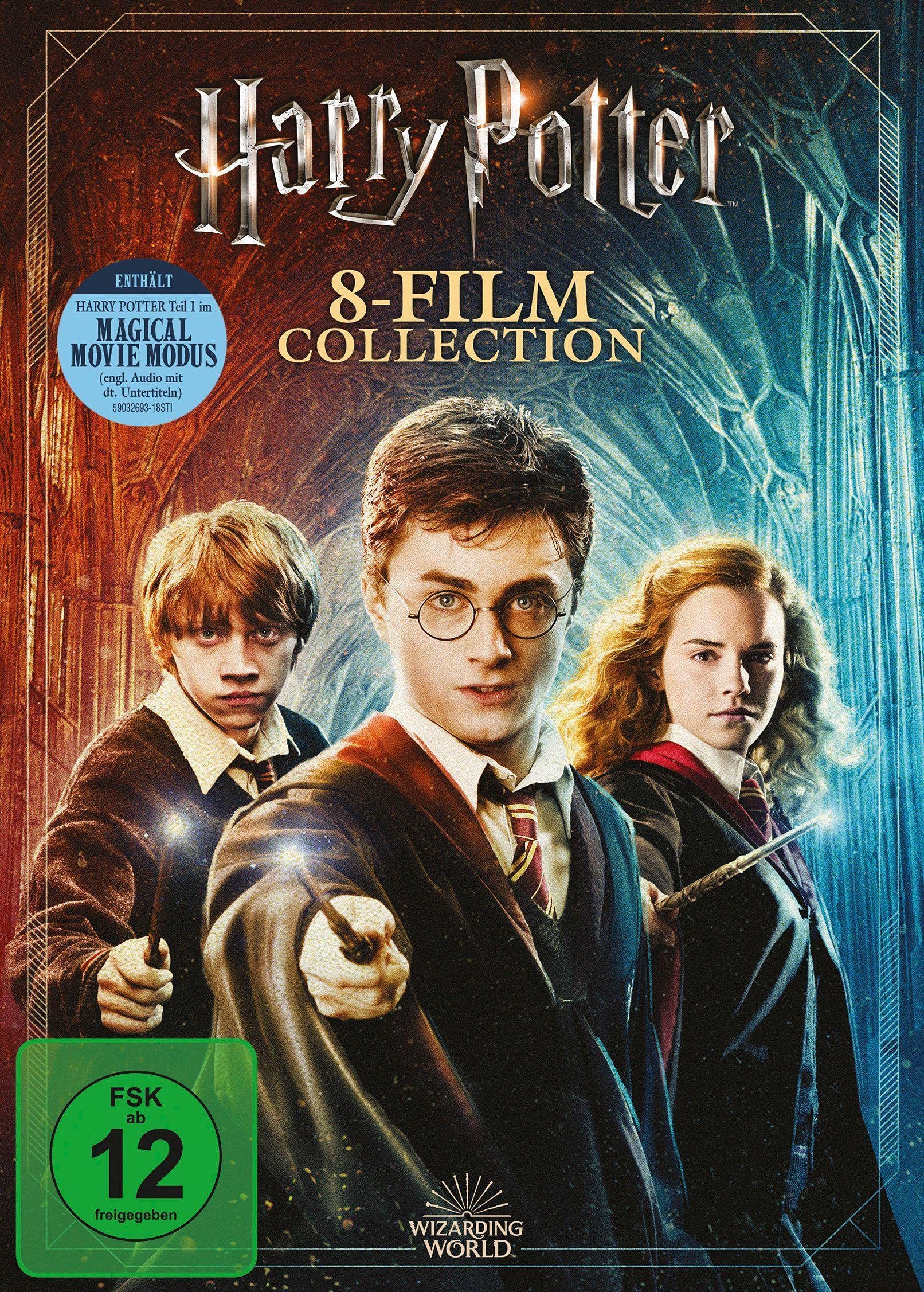 Harry Potter Colección Completa DVD el regalo de aniversario perfecto con Magical Movie Mode
