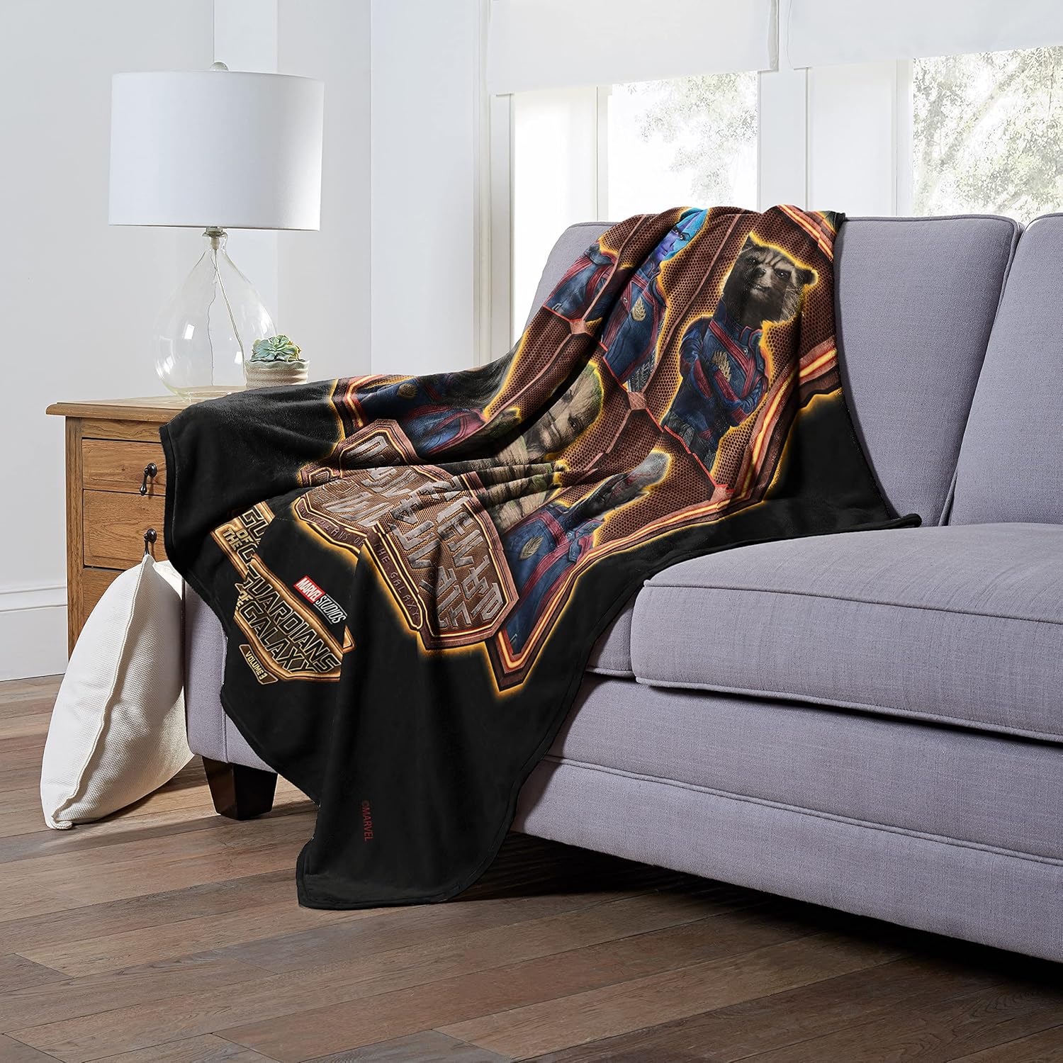 Northwest Guardians of The Galaxy Silk Touch Throw Blanket, 50" x 60", The Guardians