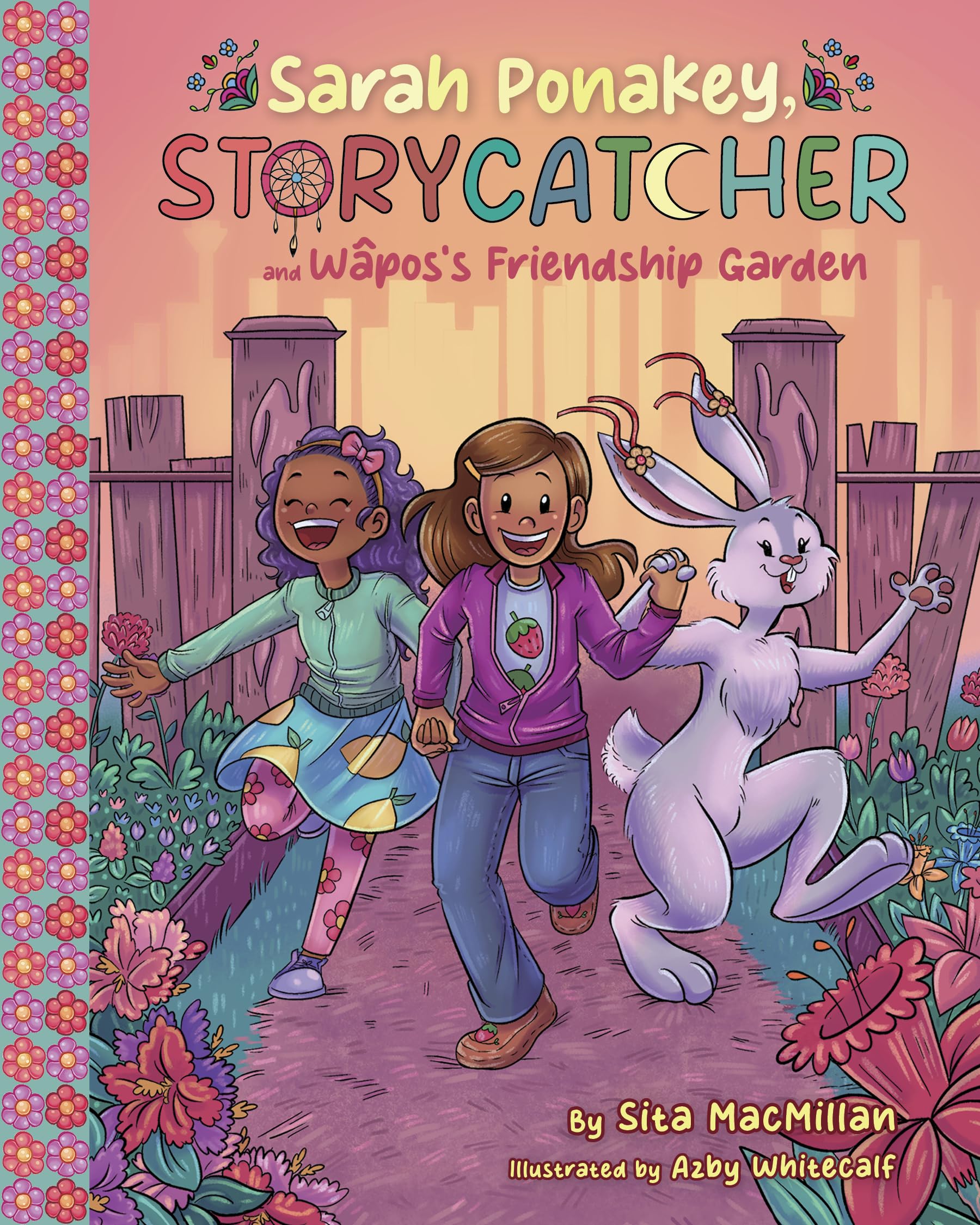 Sarah Ponakey, Storycatcher, and Wâpos's Friendship Garden: 3