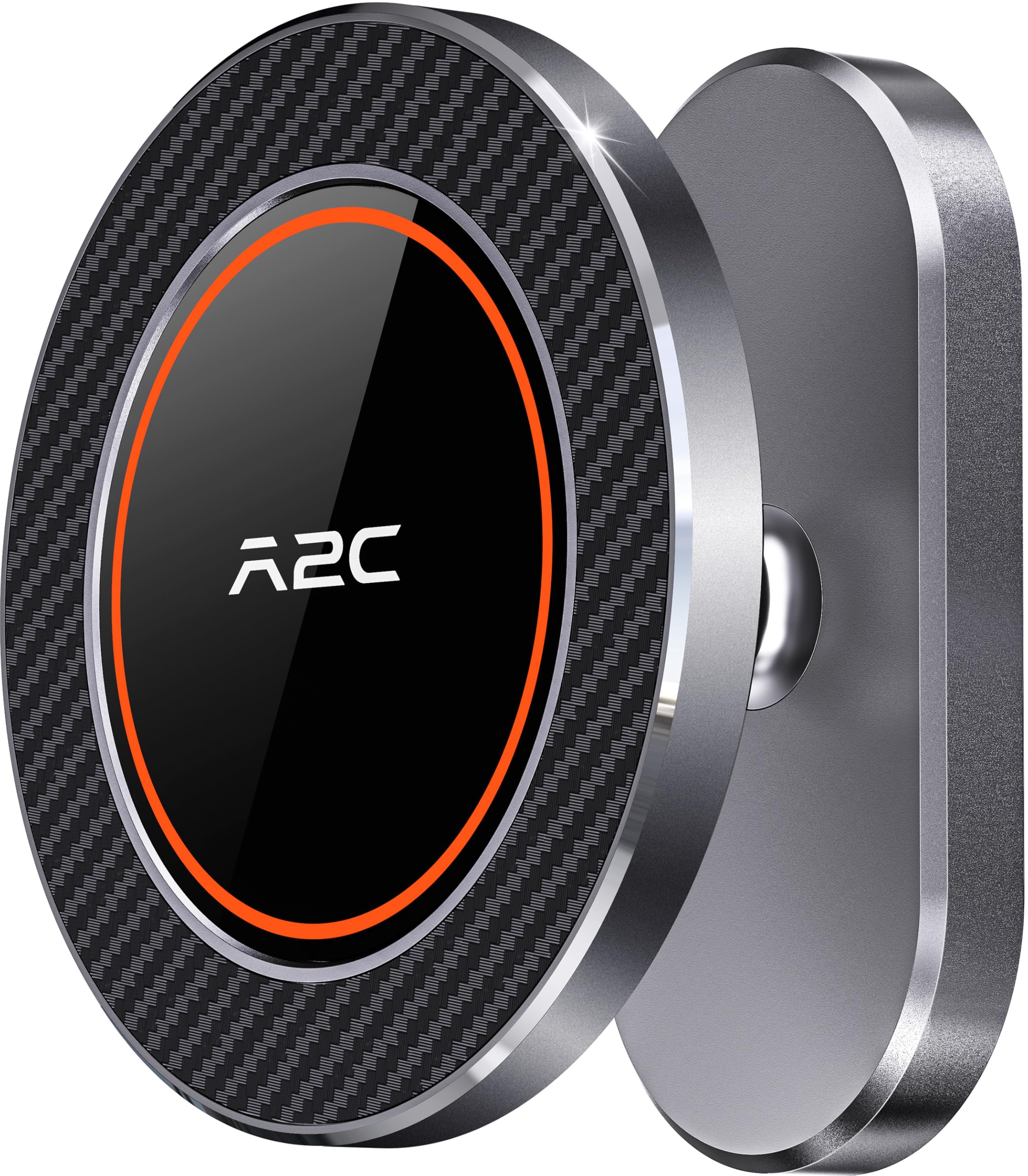 A2C Alloy Magnetic Golf Cart Phone Holder for MagSafe iPhone, Unique Golf Gifts for Men Golfers Dad Father, Golf Gift for Him Husband, Golf Accessories Essentials Gadgets Fits EZGO, Club Car, Yamaha