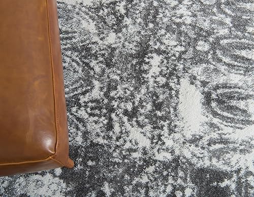 Miniatura 9 de Unique Loom - Alfombra estilo tradicional de Rosso Collection, Polipropileno, Multiazul marino.