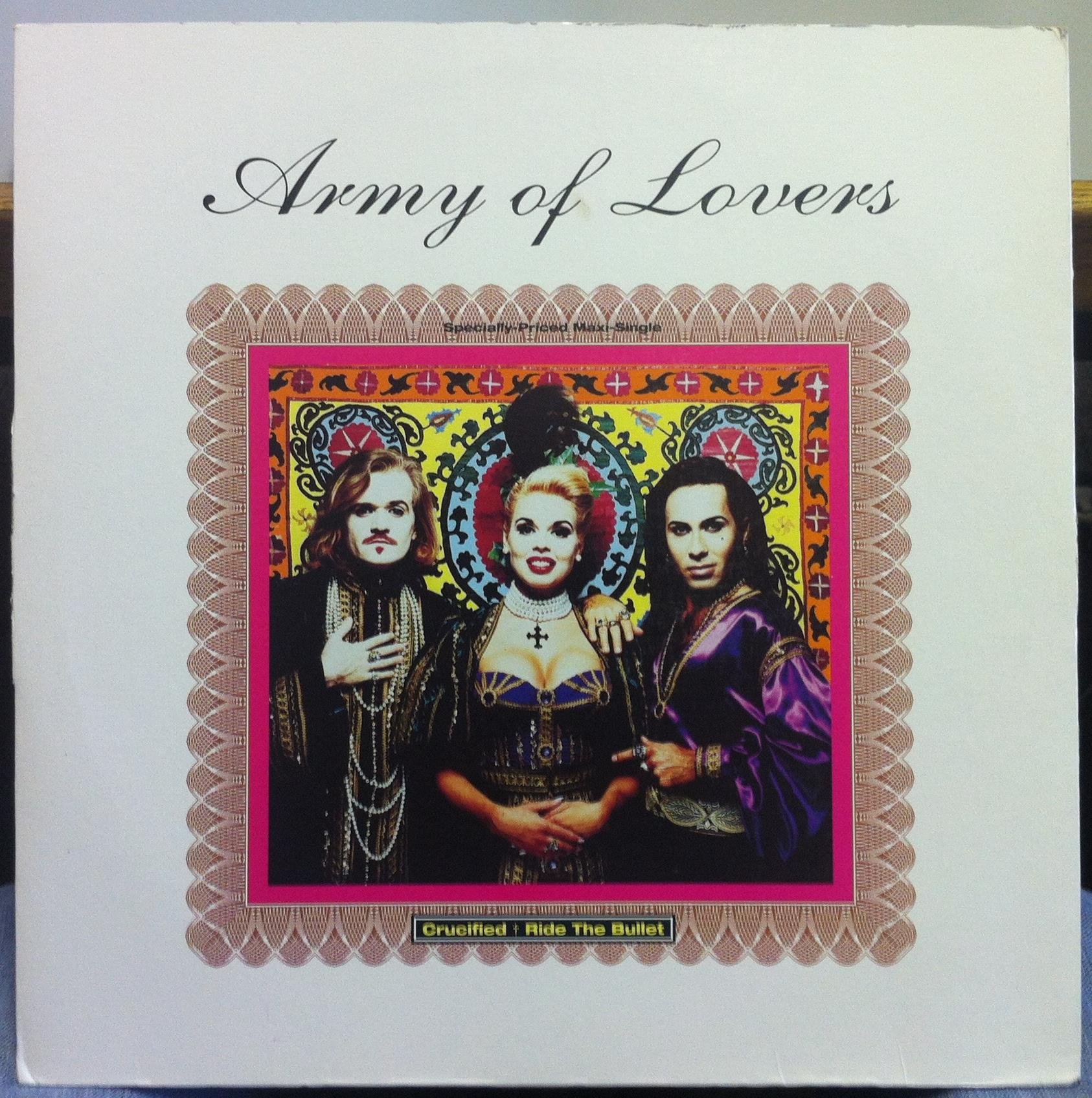 Amazon.com: Army Of Lovers Crucified / Ride The Bullet vinyl record