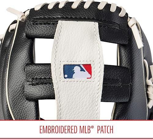 Vista 92 de Franklin Sports MLB Youth Teeball Glove and Ball Set - Kids Baseball and Teeball - Perfect First Kids Glove - 9.5" Naranja/Negro