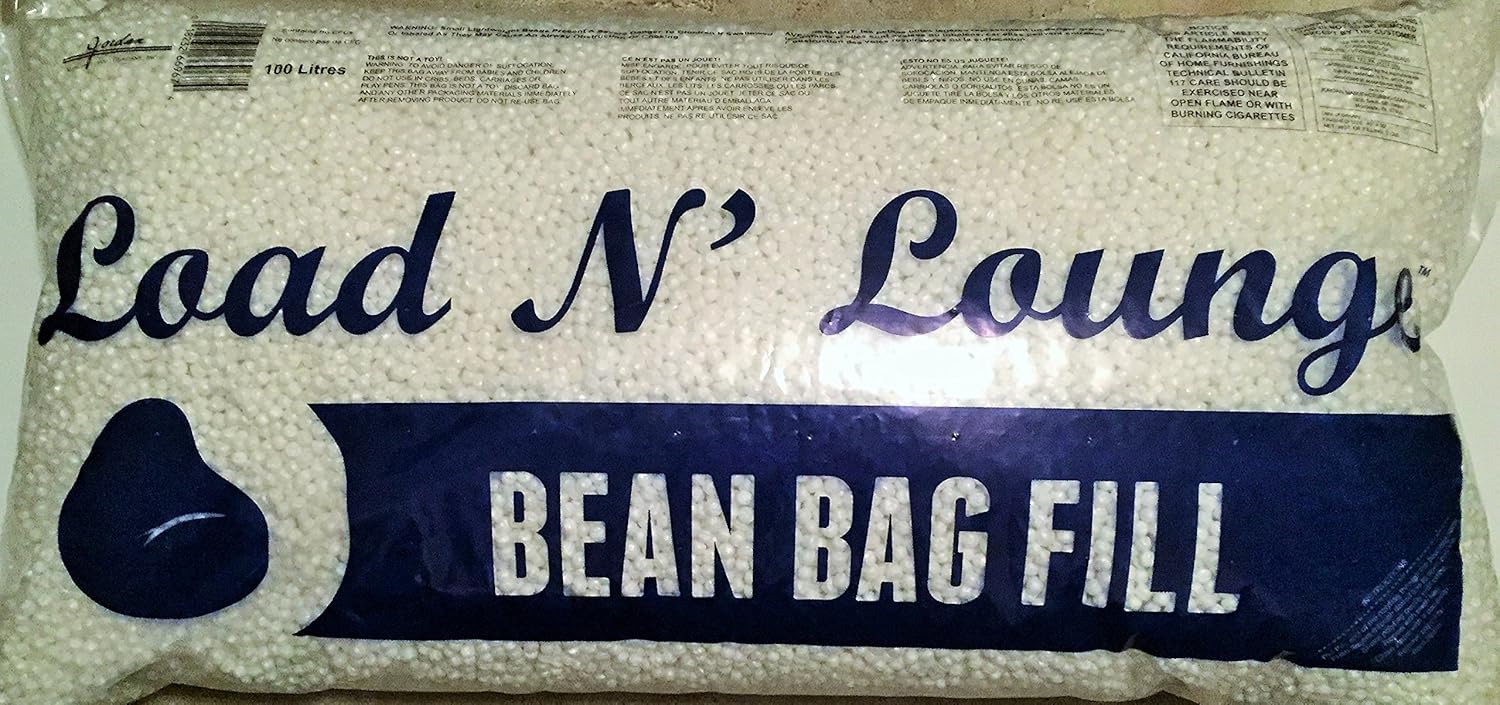 Bean Bag Refill Load N Lounge Chair Filling Home & Kitchen