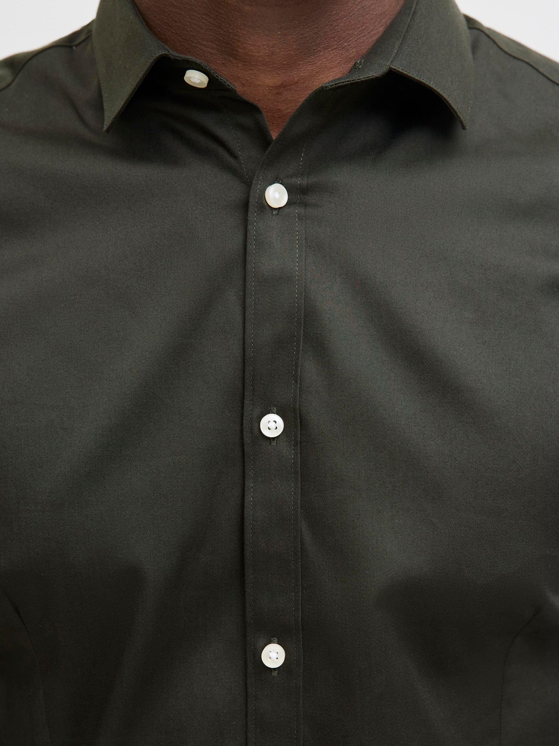 JACK & JONES Męska koszulka Jprblaparma L/S Noos, rodzynka, M