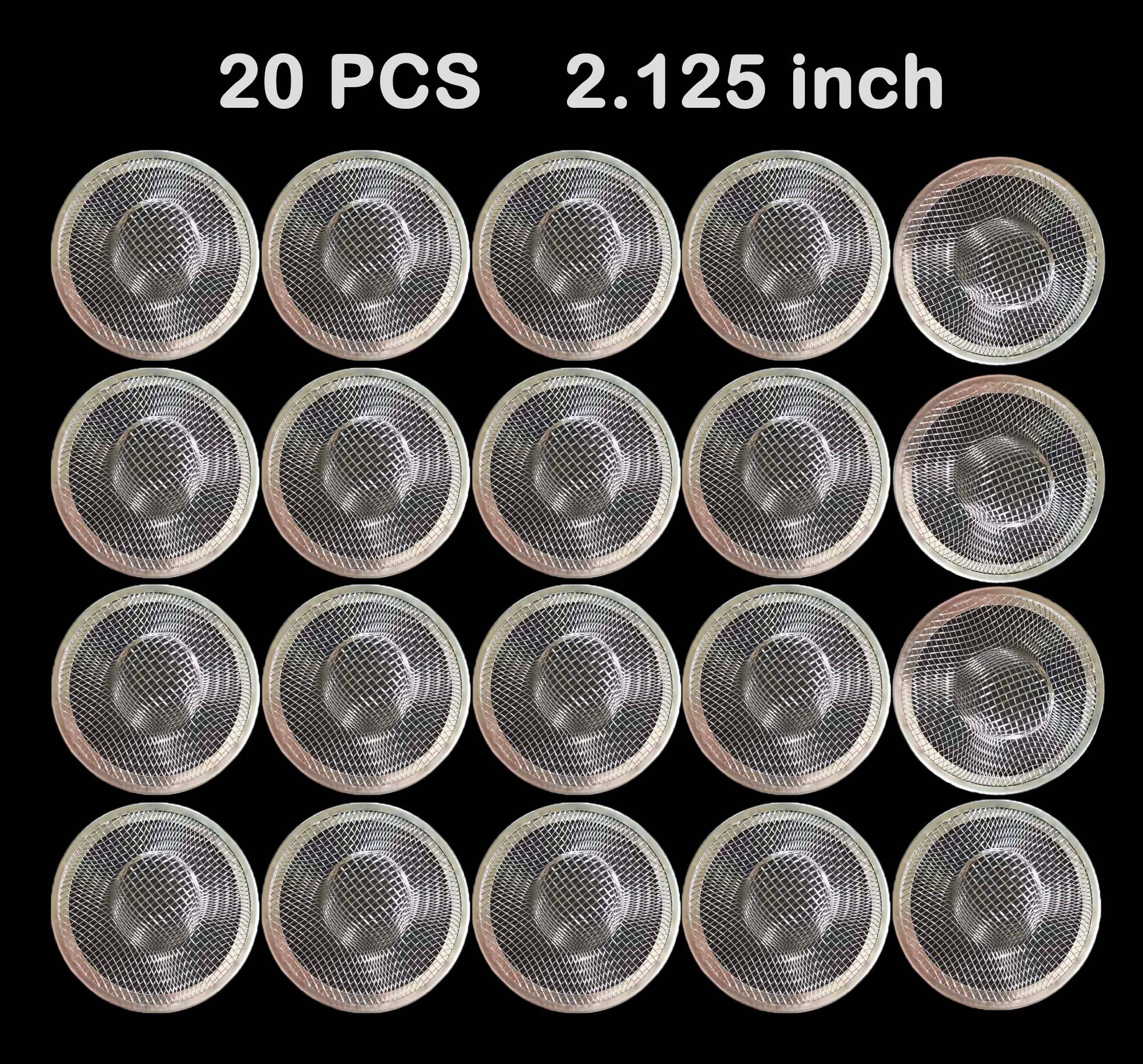 Lot De 10 Filtres En Maille Pour évier De Salle De Bain, 11,2 Cm En