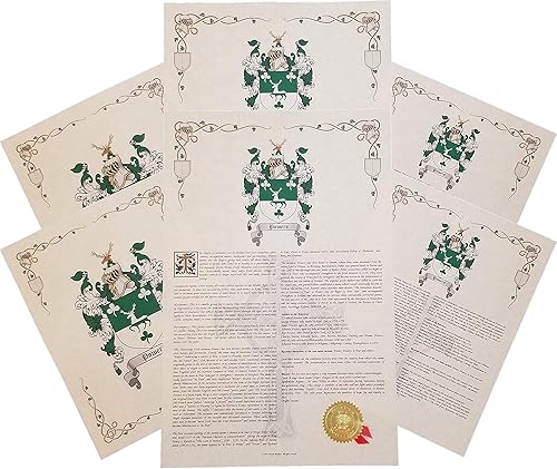 Bunbury - Last Name Coat of Arms, Family Crest and History Print Set (2 Pack)