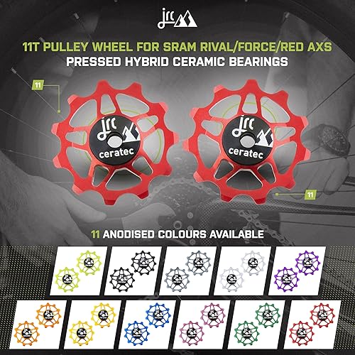 Miniatura 8 de Ruedas de polea 11T para Shimano Road 12SPEED