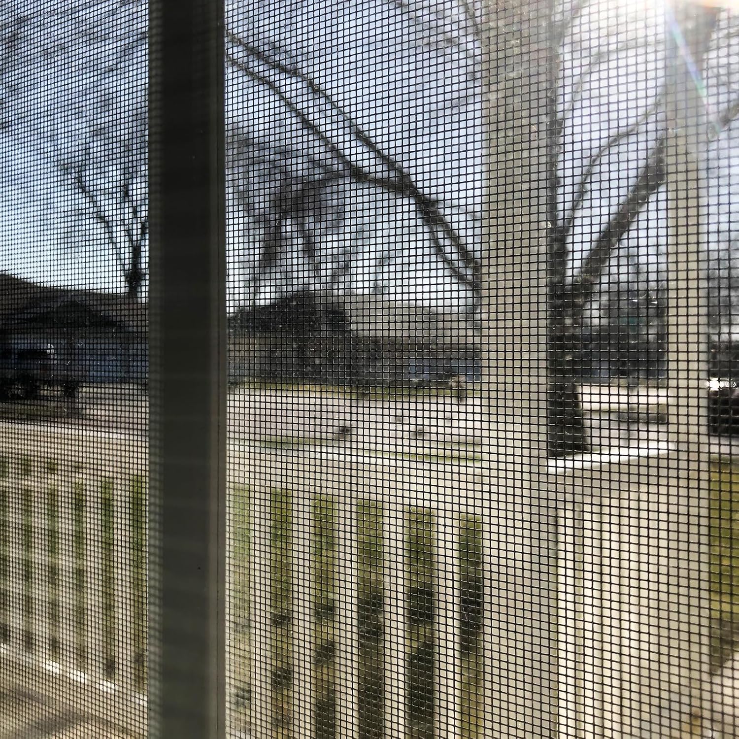 36Inch x 100Feet Window Screen Mesh and Durable Screen Door Replacement, Window Mesh Screen for Windows (Black)