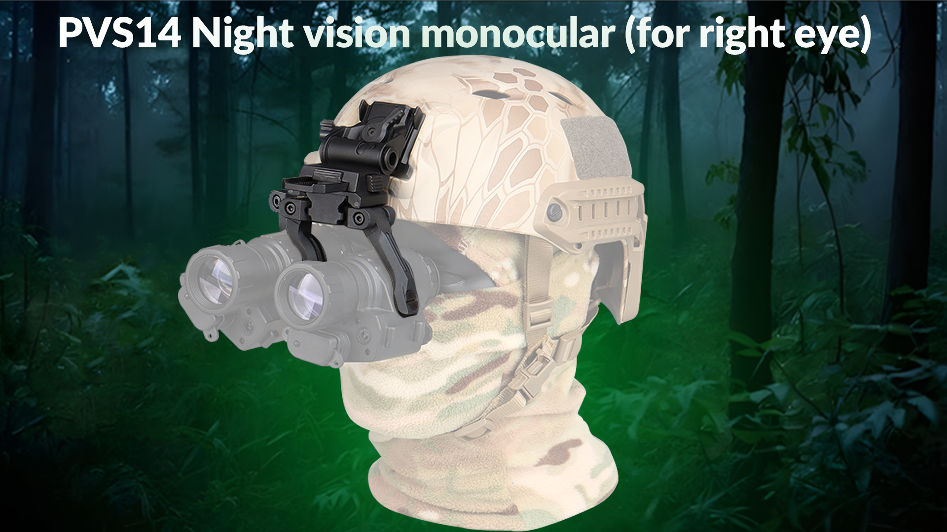 Amazon.com: NVG Mount Dual J ARM Dovetail Mount for PVS 14 Night