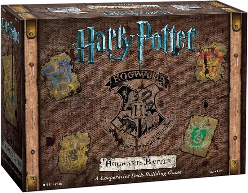 Harry Potter Hogwarts Battle Cooperative Deck Building Card Game | Official Licensed Merchandise Board Great Gift for Fans Movie artwork For 132 months to 1188 months