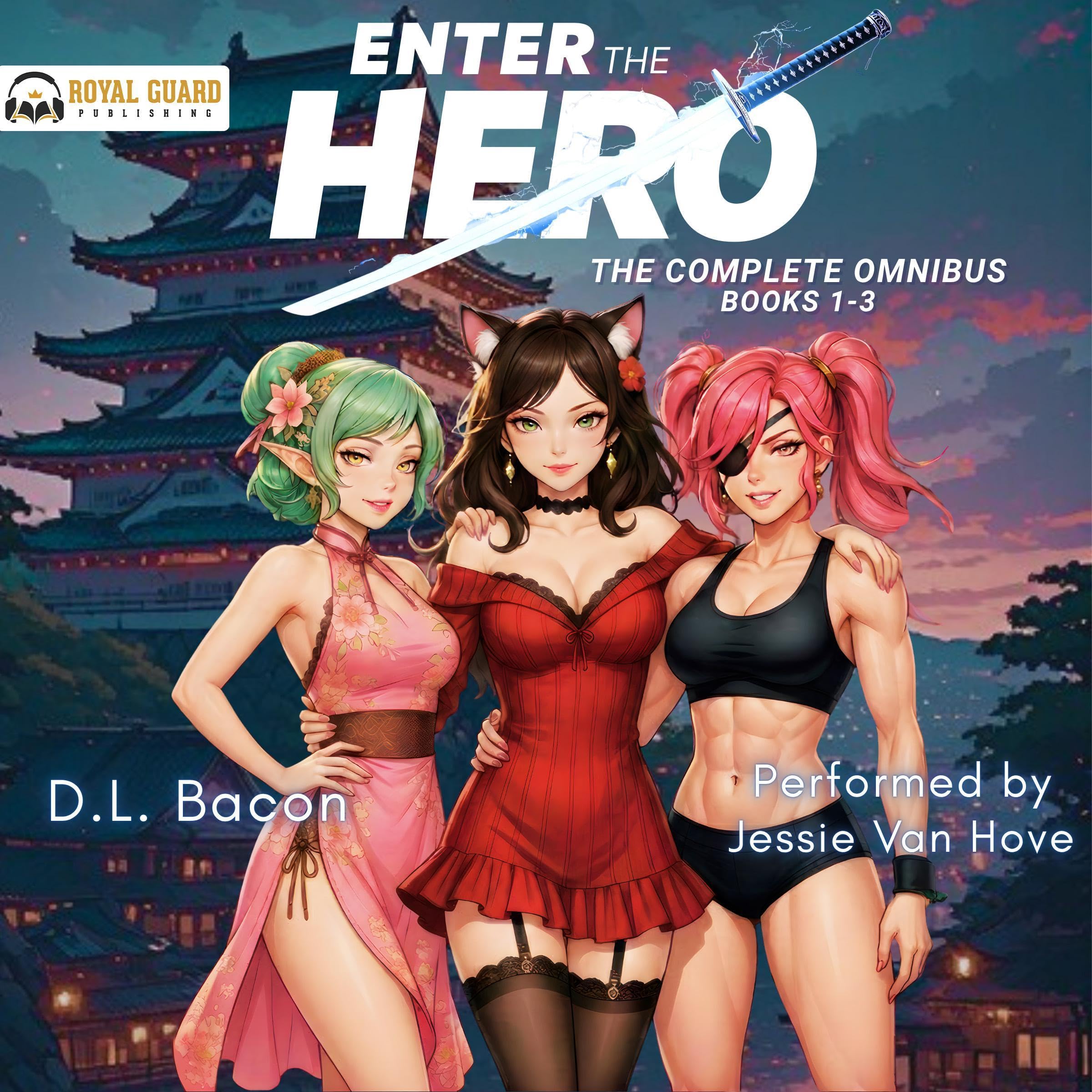 Cover art for Enter the Hero: The Complete Omnibus: Books 1-3