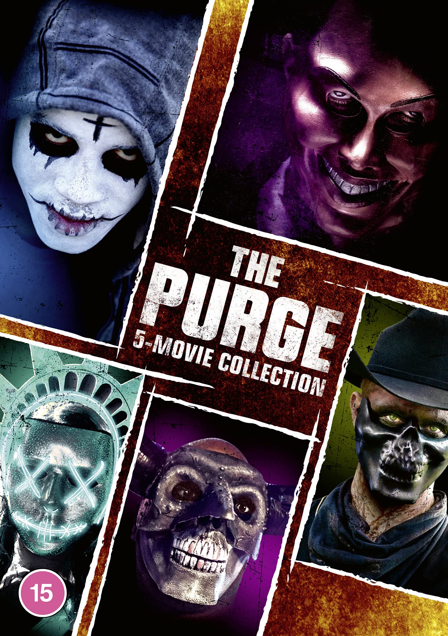 The Purge 1 to 5 Collection DVD