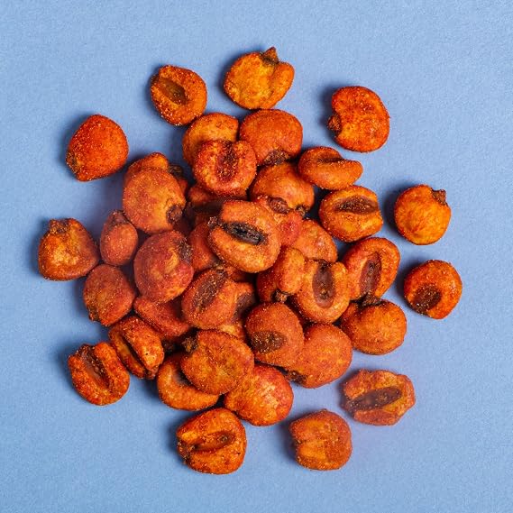 Crunch Corn Snack Bags, Peruvian Giant Corn, Vegan, Gluten Free, 30g, 12 Pack (SpicyChilli)