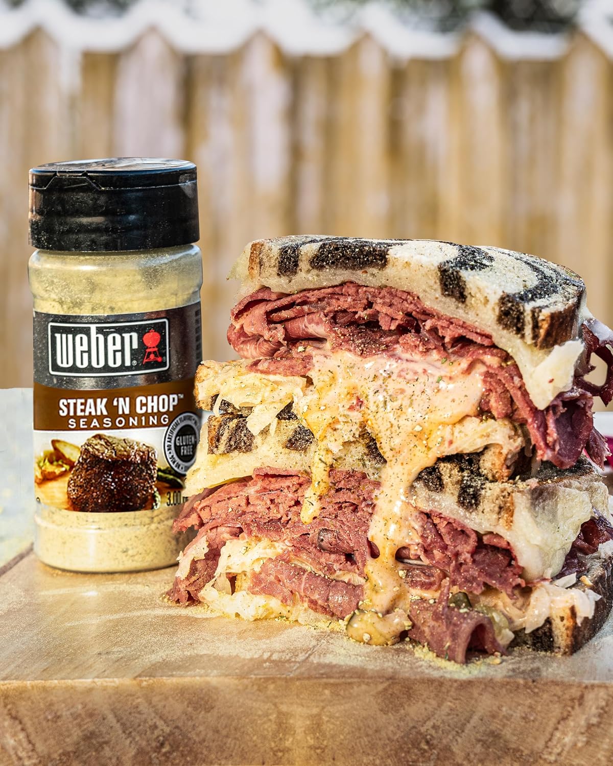 Weber Steak 'N Chop Seasoning, 6 oz (Pack of 6)