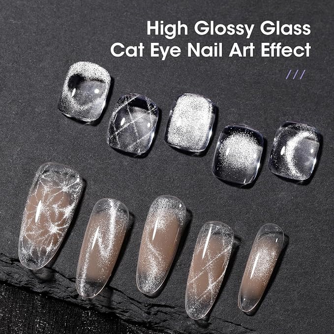 Esmalte Gel Cat Eye Plata 18ml Gellen miniatura 2