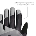 Men's Shield Protect Weightlifting Gloves, Large, Black gallery image