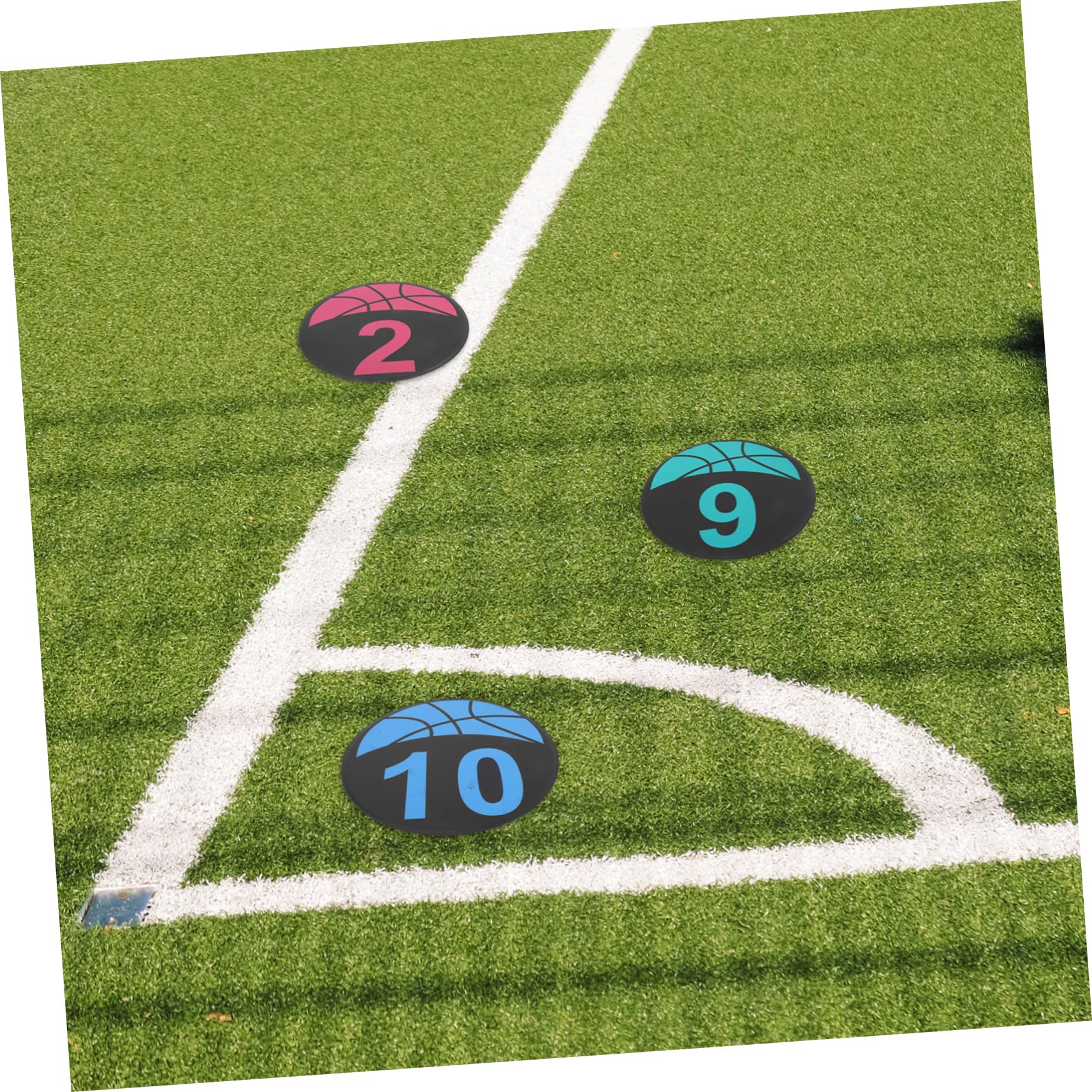 Fußball-trainingsmarkierungen – 10 Stück Fußball-zeichenscheiben TPE Für Kinder Trainer Und Sportbegeisterte
