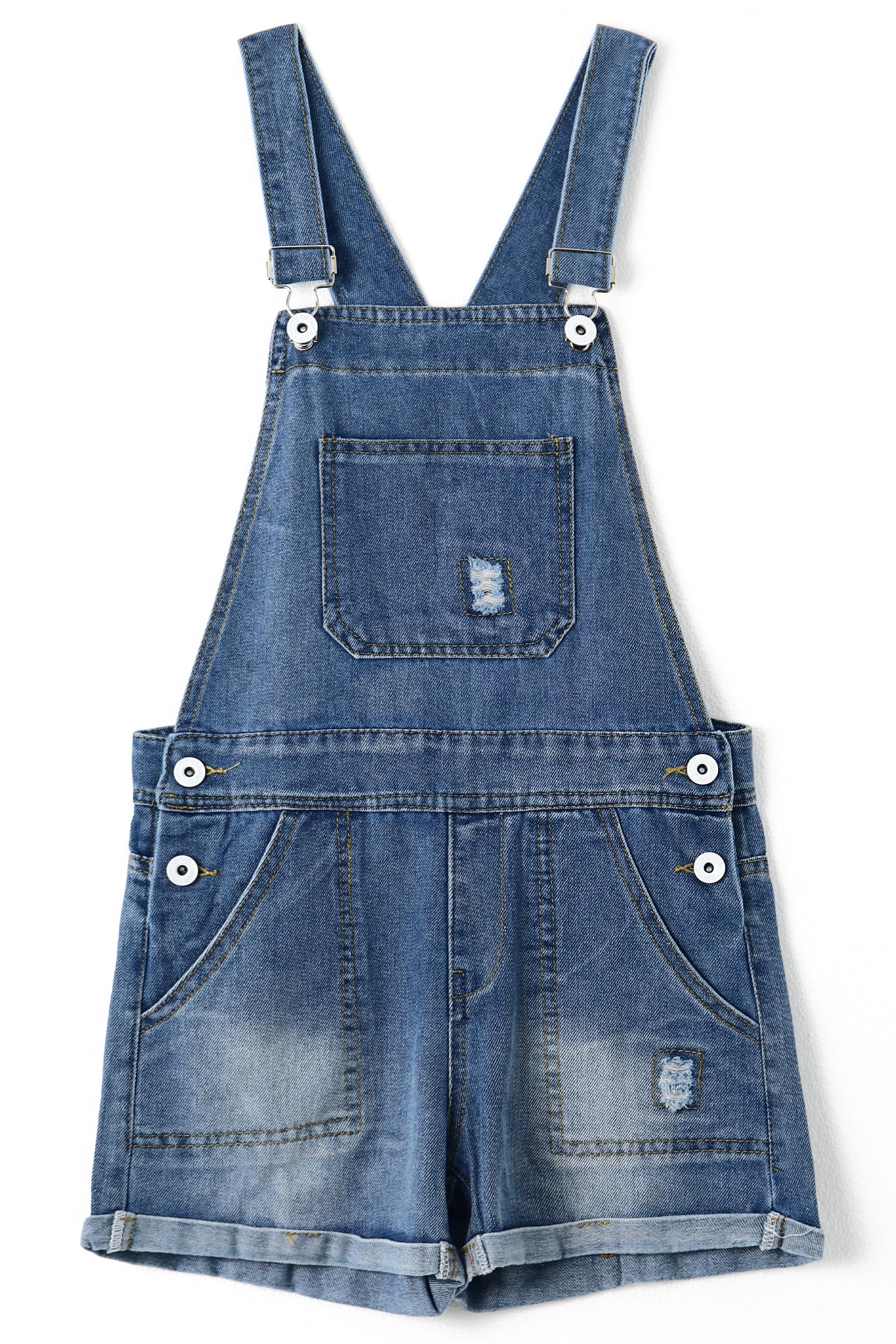KIDSCOOL SPACE Pantalones cortos para niños, pantalones cortos de verano rasgados de mezclilla para niños pequeños grandes