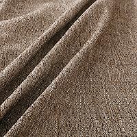 Vista 4 de OctoRose Funda de Futón de Lino Grueso con Cremallera de 3 Lados, Tamaño Completo, Camel, Funda de Sofá, Cama de Día, Protector de Colchón