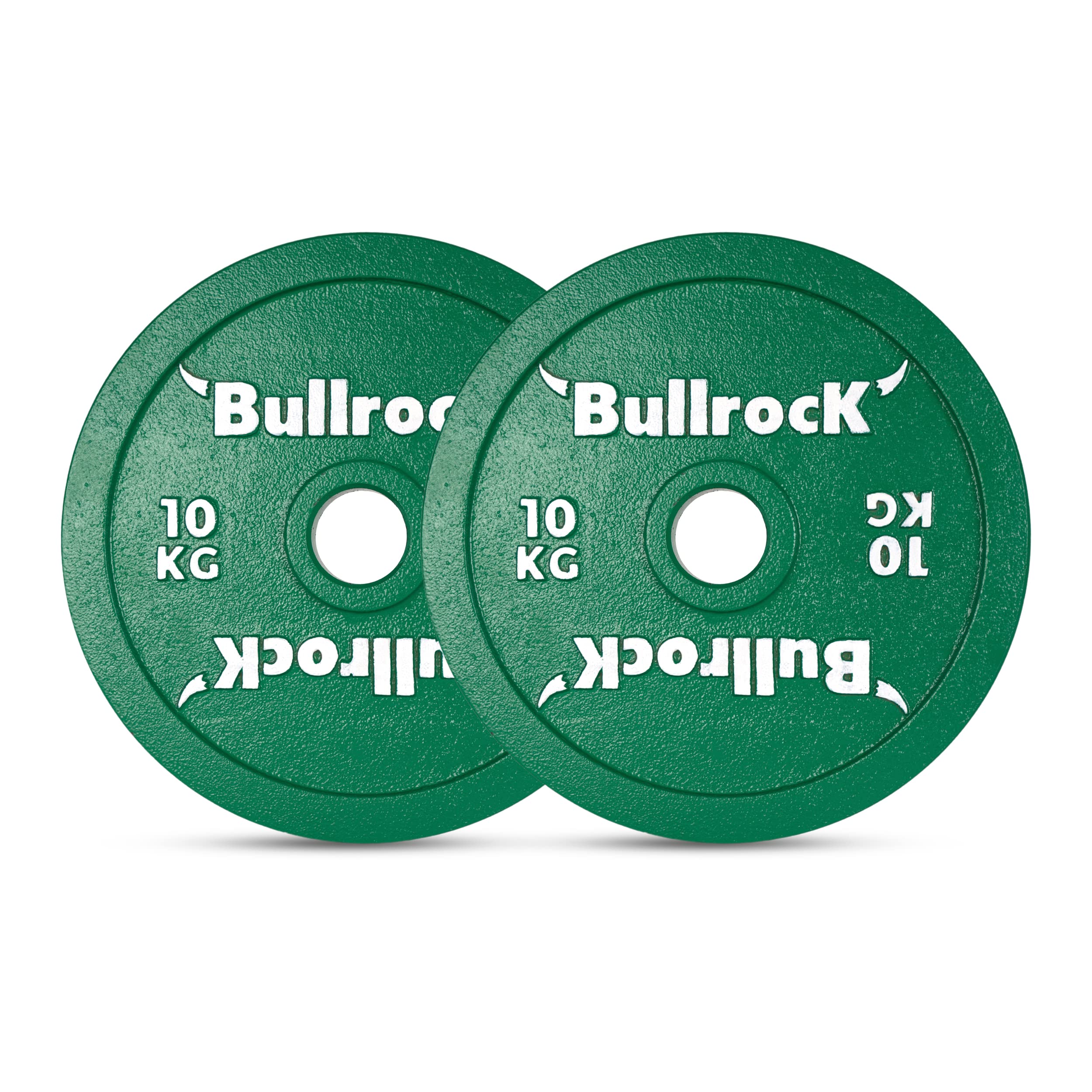 【dayellowhook】25kg×2 20kg×2 BullrocK Calibrated Powerlifting Cast Iron Weight Plates for Gym