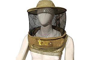 Three Layer Beekeeping Veil for Enhanced Protection