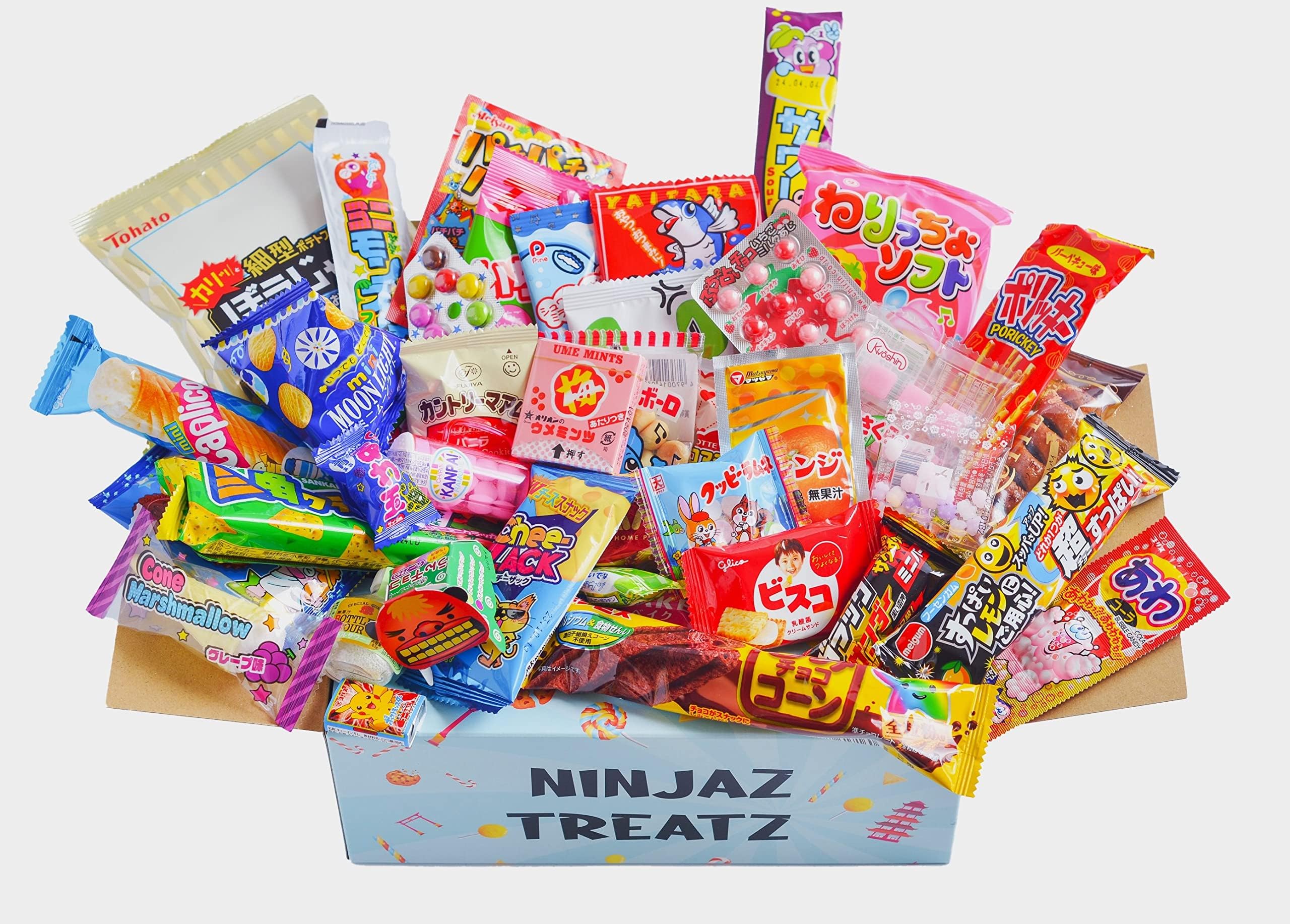 40 Japanese Sweets and Snacks Box Contain Japanese kit kat and do it Yourself Japanese Candy