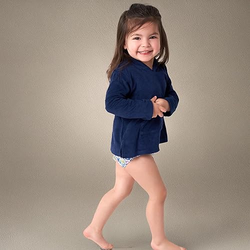 Miniatura 8 de Gerber Pareo de rizo con capucha y bolsillo de canguro para bebé niña