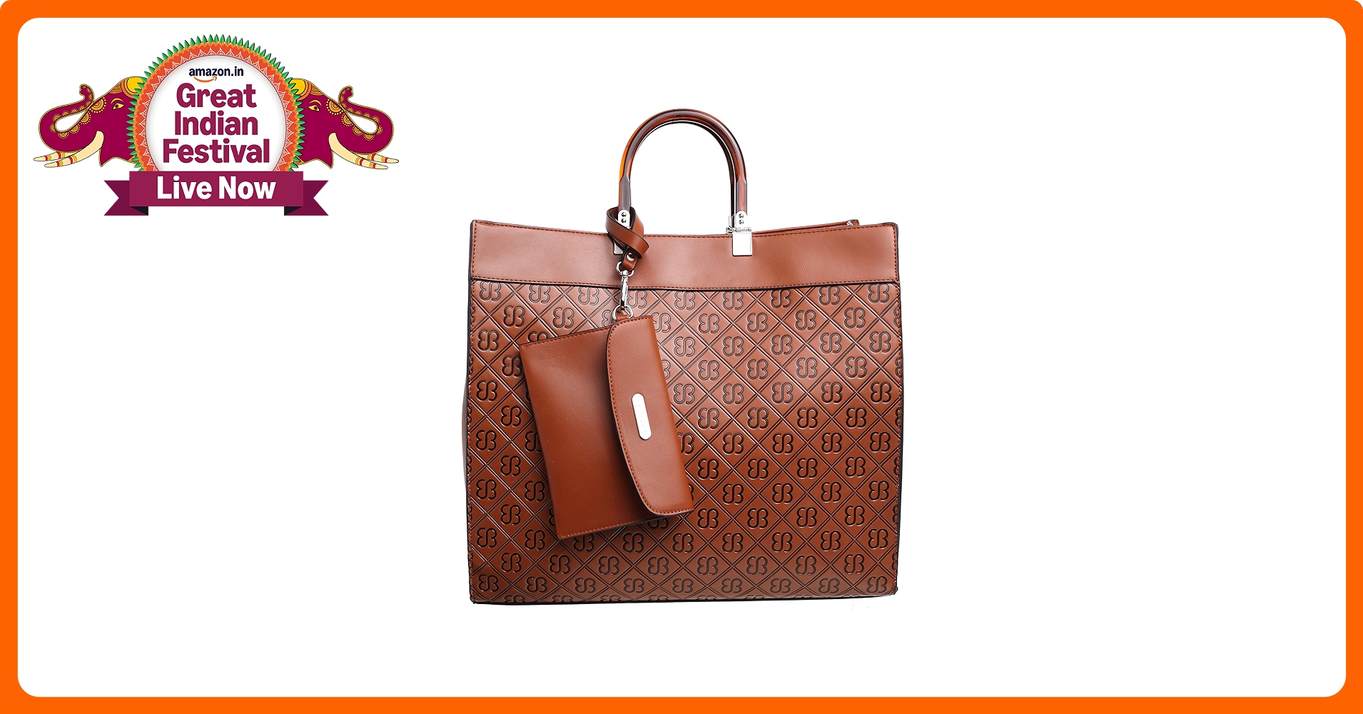 Buy BESSIE London Women's PU Largest Tote Bag (37Cm*20Cm