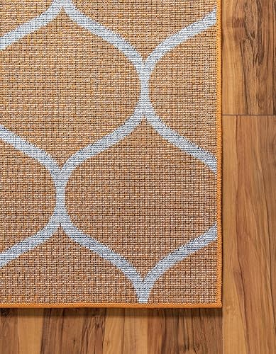 Miniatura 369 de Rugs.com Lattice Frieze Collection Alfombra – 4 x 6 pies, alfombra mediana negra perfecta para salas de estar, comedores grandes, planos abiertos