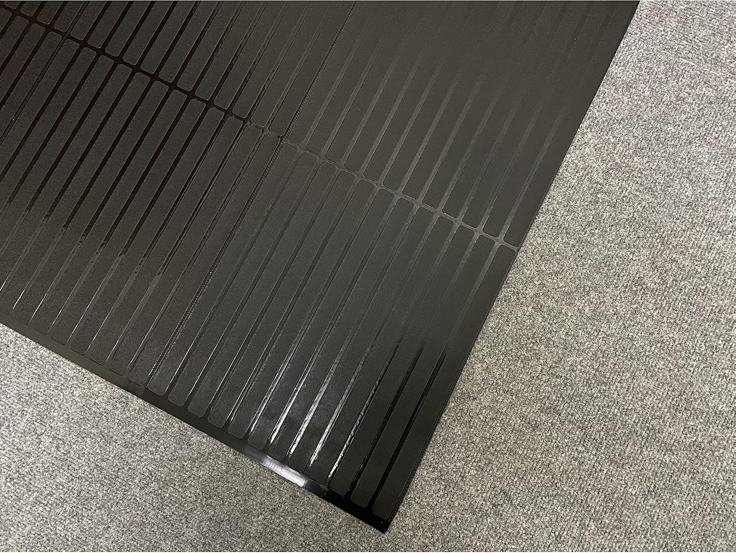 Ottomanson Floor Protector Collection Waterproof Non-Slip Clear Design Indoor Protector Runner Rug, 2'2" x 27', Clear