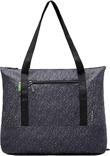 Clean-Packable Tote Bag-SILVADUR Treated-Gray Heather