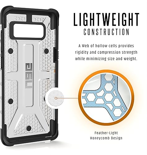 Miniatura 6 de URBAN ARMOR GEAR UAG Samsung Note 8 Plasma Feather-Light Rugged Hielo Funda militar para teléfono a prueba de caídas