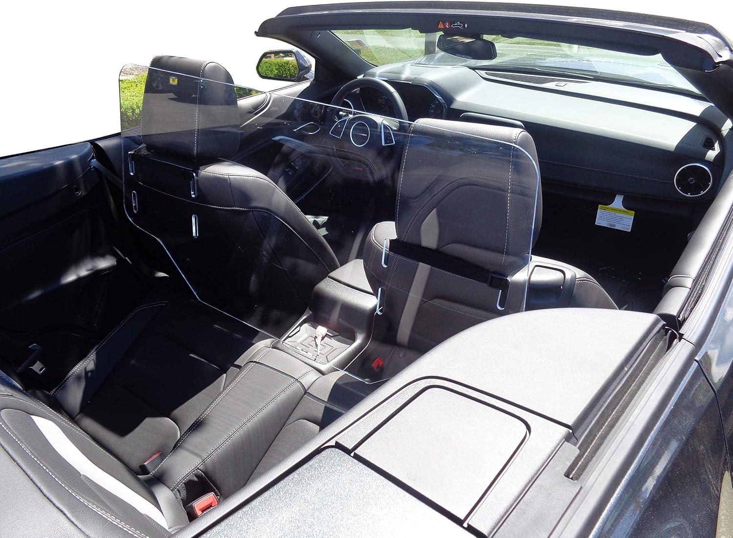 #1 Ranked Wind Deflector Windscreen Windstop Windblocker, Large Size, Compatible with Chevy Camaro 2011 - Now