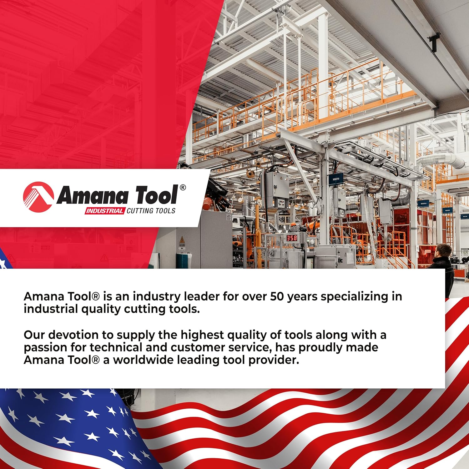 Amana Tool Spektra Extreme Tool Life Solid Carbide CNC Compression Spiral Router Bit, 46170-K, 1/4 D x 7/8 CH x 1/4 Shank x 2-1/2 Inch Long 2 Flute