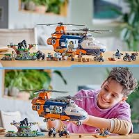 LEGO City Dzsungel Felfedező Helikopter - 881 Elemes Építőjáték 8+ Gyerekeknek, 5 Minifigurával és 3 Gorillával, 60437 10