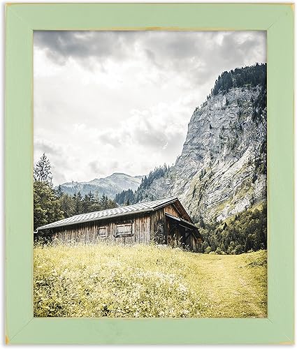 Miniatura 10 de The Rusty Roof - Marco de fotos de madera maciza Emily French Lilac - 11 x 14 pulgadas