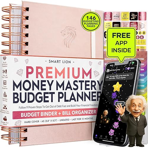 Budget Planner and Monthly Bill Organizer + Cash Envelope Buget Sytem | Finance Planner, Bill Payment Tracker & Money Saving with Productivity App | Money Mindset for Attracting Financial Abundance
